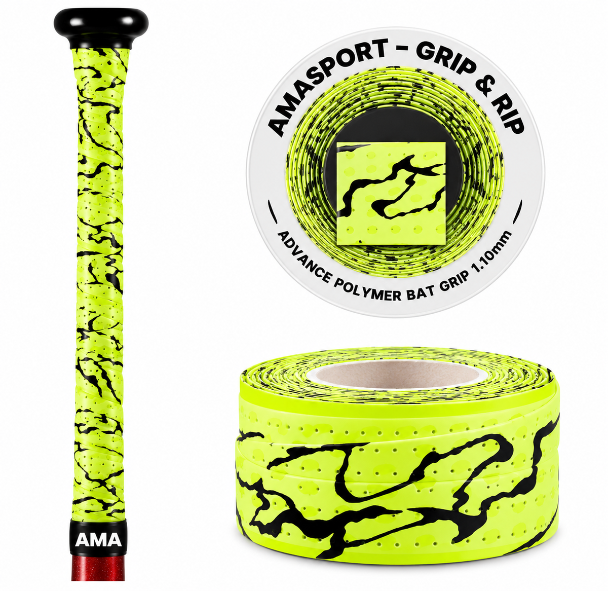 AMASPORT Bat Grip Tape - 1.1mm
