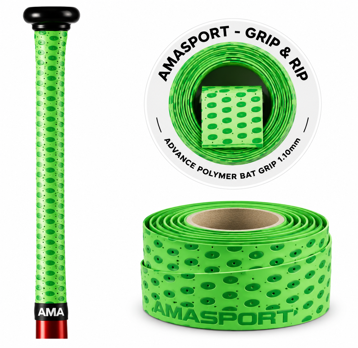 AMASPORT Bat Grip Tape - 1.1mm
