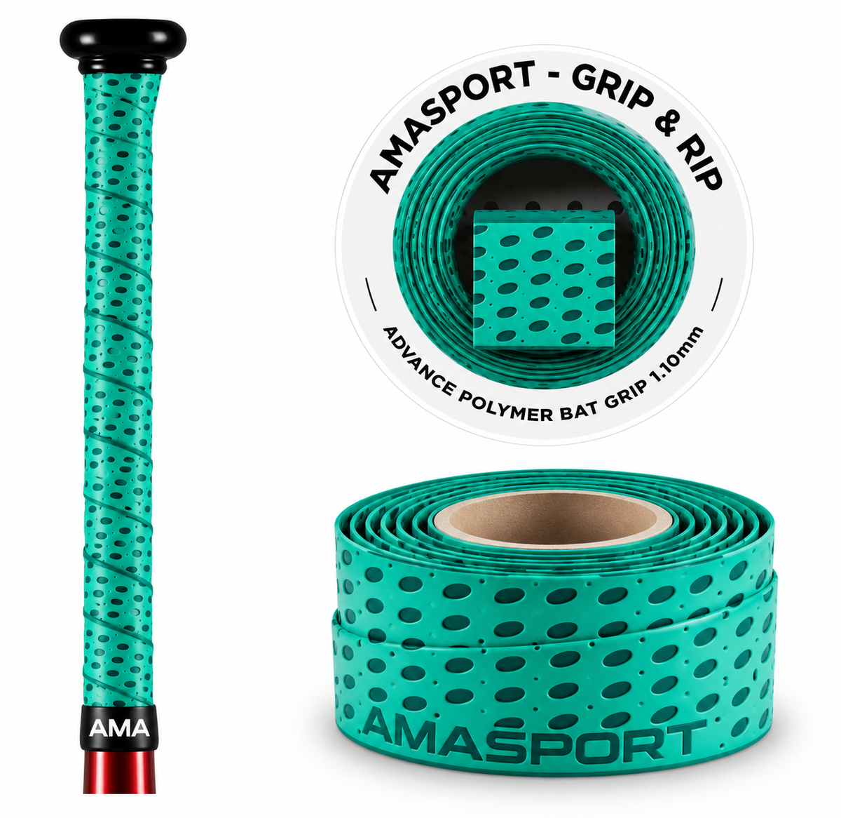 AMASPORT Bat Grip Tape - 1.1mm