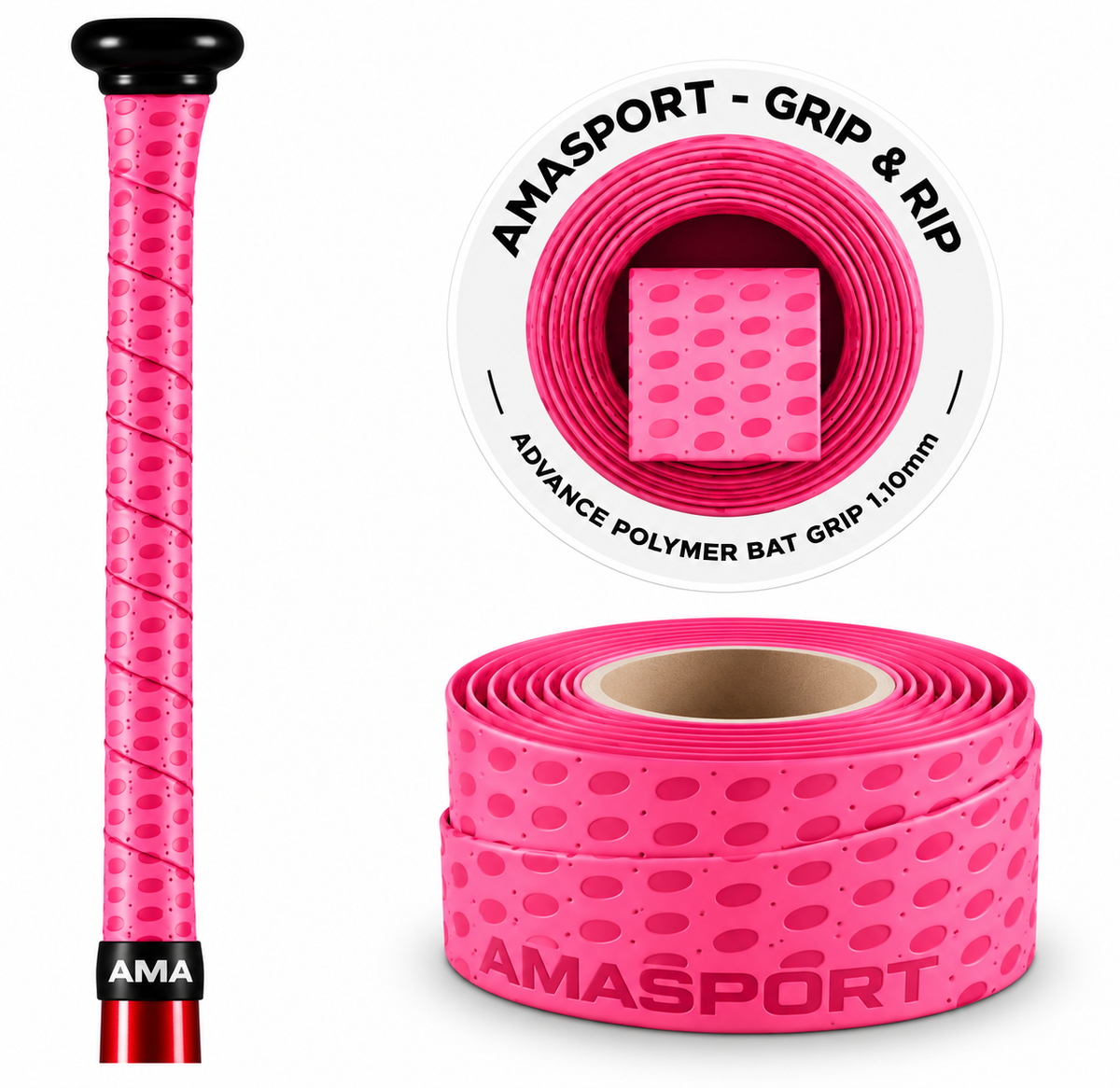 AMASPORT Bat Grip Tape - 1.1mm