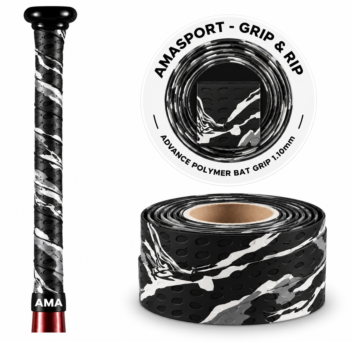 AMASPORT Bat Grip Tape - 1.1mm